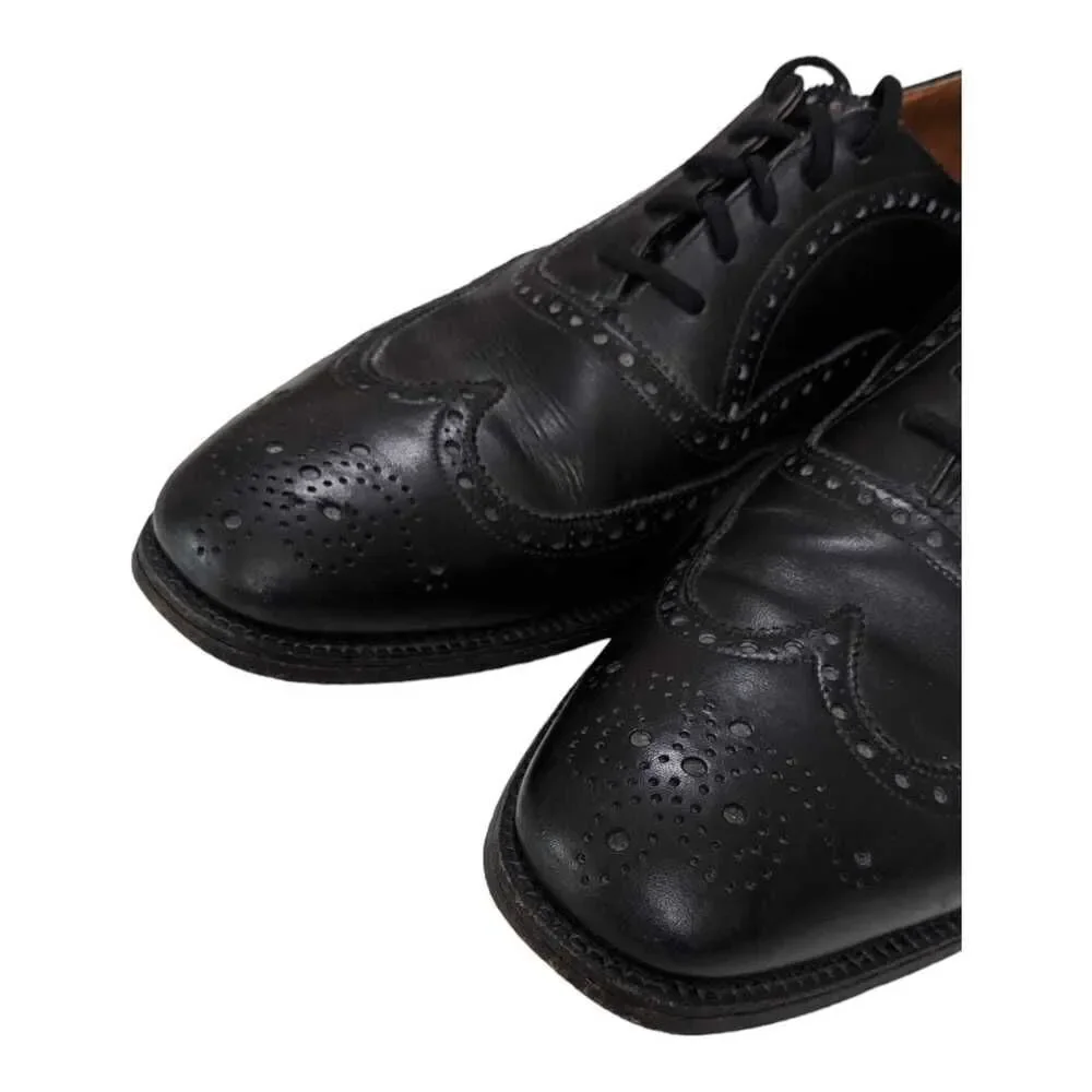 Church's Custom Grade Wingtip Oxford‎ Lace Up Dress Shoes England 8.5 D Black